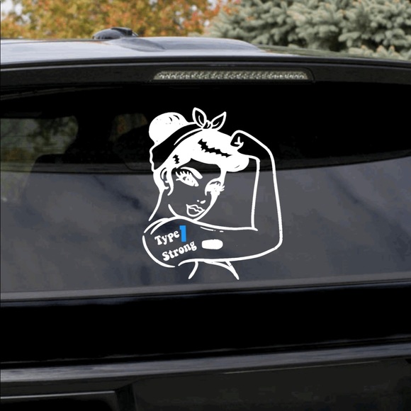 Rosie Type 1 Strong Car Decal - Picture 1 of 3